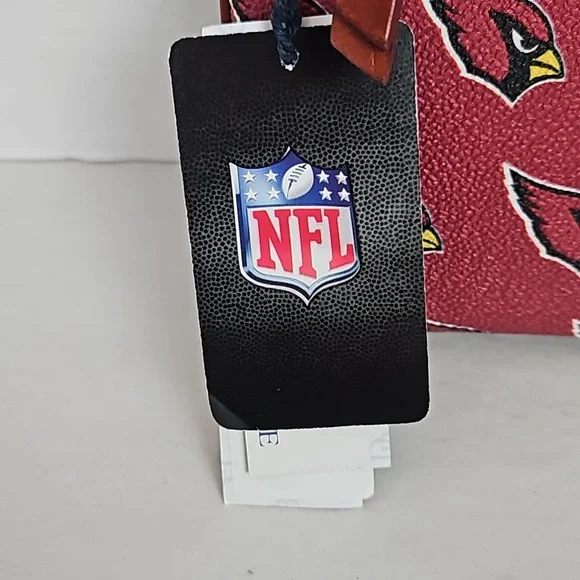 Dooney & Bourke | NWT Women's NFL Large Slim Wristlet Arizona Cardinals - Picture 2 of 10